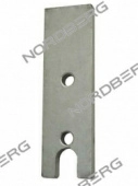 NORDBERG AUTOMOTIVE запчасть шмс пластина 409 6000262  салазок 4639,5ID, нижняя