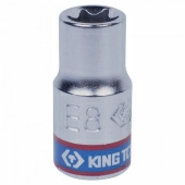 Головка торцевая TORX Е-стандарт 1/4", E8, L = 24 мм KING TONY 237508M