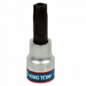 Насадка (бита) торцевая 3/8" TORX PLUS, IPR50, L = 50 мм, 5-ти лучевой KING TONY 302D50