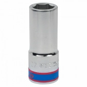 Головка торцевая глубокая шестигранная 3/4", 22 мм KING TONY 623522M