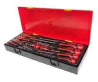 Набор отверток усиленных JTC K7102 (10 предметов в кейсе)