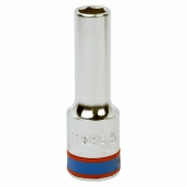 Головка торцевая глубокая шестигранная 1/2", 11 мм KING TONY 423511M