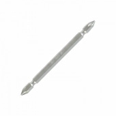 Вставка (бита) торцевая 1/4" Phillips, PH2, L = 110 мм, двухсторонняя, для шуруповерта KING TONY 131102P