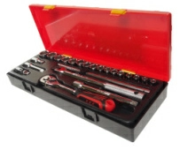 Набор головок торцевых 6-ти гранных JTC K3232 (3/8", 6-22 мм, 23 предмета в кейсе)