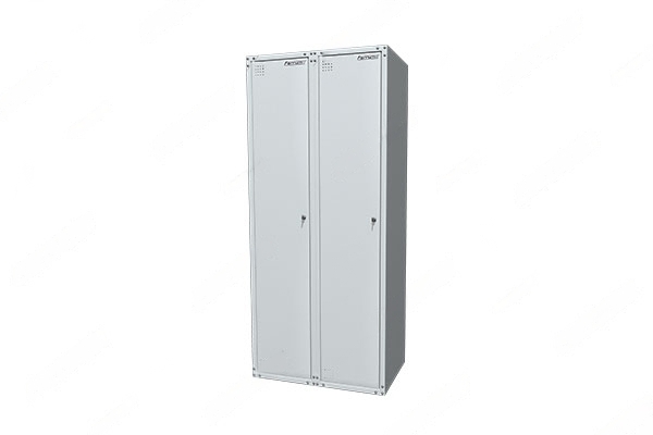 Шкаф металлический двухсекционный для одежды Ferrum 03.422-7035