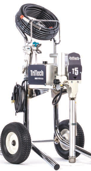 Безвоздушный аппарат для покраски Tritech T5 Hi-Cart
