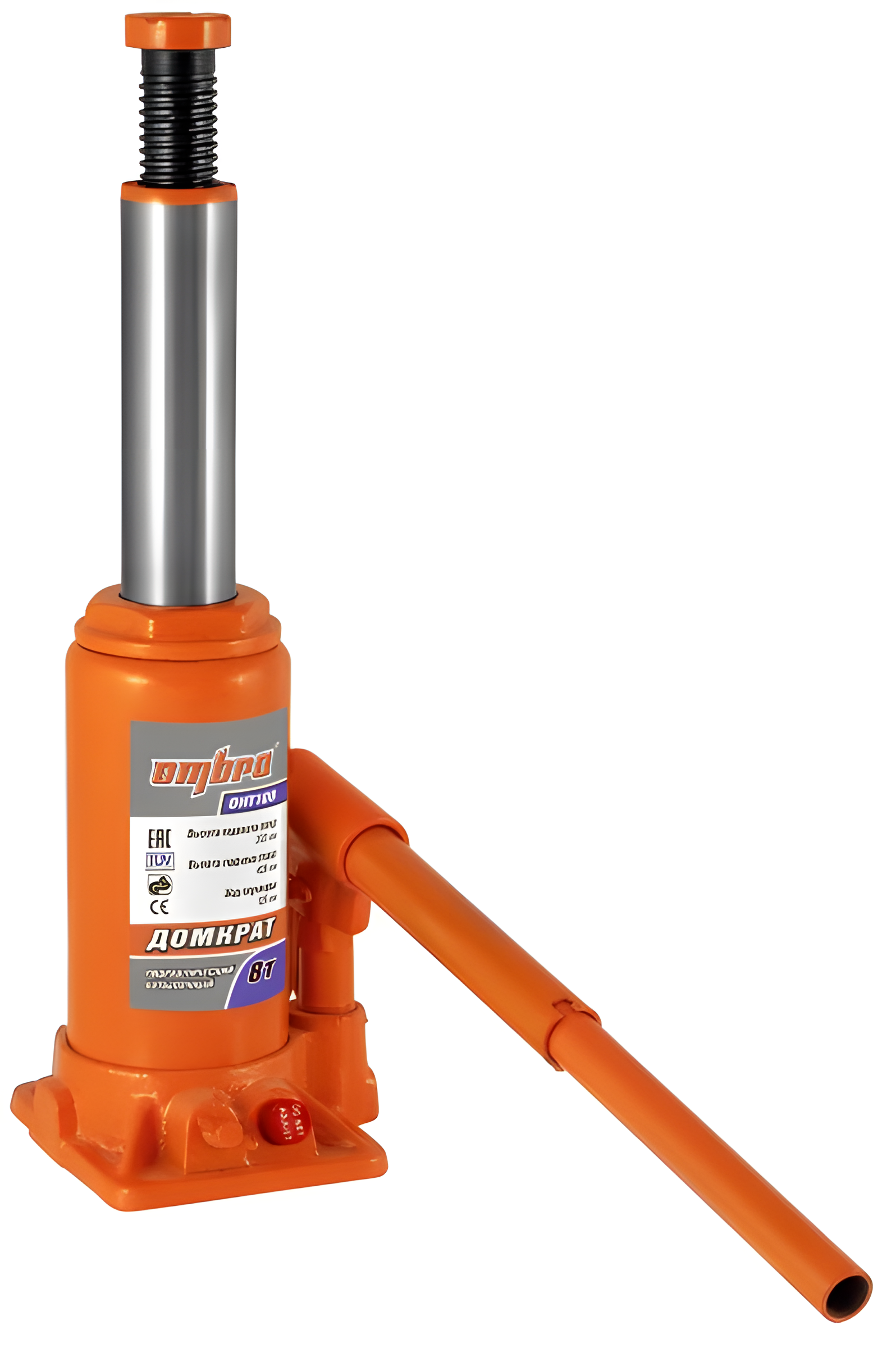Домкрат бутылочный гидравлический Ombra OHT108