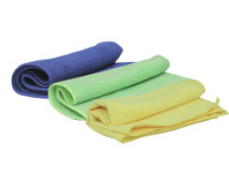 Многоразовые полировальные салфетки JETA PRO Microfiber Blue, Green, Yellow, 40 х 40 см