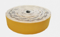 GOLD Шлиф. материал на бумажной основе с поролоном, оксид алюминия, рулон 115*125мм, Р240 липучка, перф.