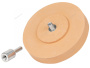 Диск зачистной резиновый 100 мм для удаления скотча и остатков клея с адаптером NORDBERG DR100