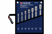 Набор гаечных карданных ключей Thorvik DSWS7TB в сумке, 6-19 мм