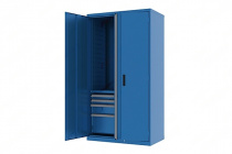 Инструментальный шкаф с выдвижными ящиками Н1950 Ferrum 43.2103 (синий)