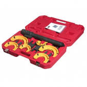 Стяжка пружин усиленная с 3-мя парами захватов и пластиковыми накладками 7пр. Rock Force RF-4274