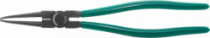 Щипцы прямые для стопорных колец jonnesway P18012A удлиненные с ПВХ рукоятками, сжим, 85-165 мм, 3.5-4.0 мм, 310 мм