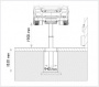 Плунжерный подъёмник для автопоездов и сочленённых автобусов UL4
