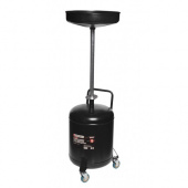 Установка для слива отработанного масла перекатная с индикатором Forsage F-1091260