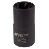 Головка для поврежденного крепежа 1/2", 17 мм AFFIX AF10930017