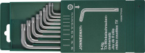 Набор ключей торцевых H08MTP09S TORX® с центрированным штифтом Т10-50, 9 предметов