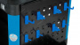 Тележка инструментальная с пластиковыми полками (состоит из 2 коробок) синяя NORDBERG T3B