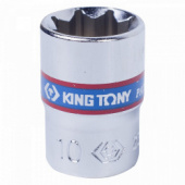 Головка торцевая восьмигранная KING TONY 231010M, 1/4", 10 мм