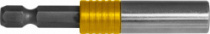 Держатель для вставок-бит 200314, 1/4"HDR магнитный с дополнительной фиксацией, 67 мм