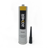 Кузовной герметик полиуретановый Boomer 9009 black (310 мл, черный)