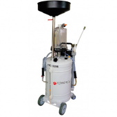 Установка пневматическая для удаления отработанного масла перекатная Forsage F-HC-3298