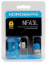 Муфта быстросъемная R134a низкое давление синяя NORDBERG NFA3L