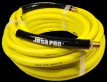 Гибкий ПВХ шланг Jeta Pro 5888010 с соединениями М 1/4", d 9x14,5 мм, длина 10 м, цвет желтый
