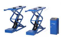 Подъемник ножничный NORDBERG N631-4B_380 (4 т, 380 В, синий)