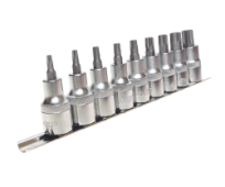 Набор бит-головок JTC H409T (1/2", TORX, T20-T60, 9 предметов)