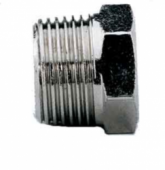 Переходник Asturomec 14150 с конической наружной и внутренней резьбой: М 1/4" - F 1/8"