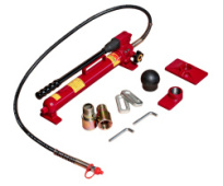 Набор инструментов гидравлический для ремонта кузова JTC HB610 (10 т, 38 предметов, в кейсе)
