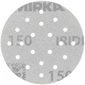 Шлифовальный диск на бумажной основе липучка IRIDIUM 77мм 20 отв P500 MIRKA 246JU05051