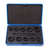 Набор головок-экстракторов для извлечения поврежденных болтов 10пр. пластиковом кейсе Partner PA-7010A