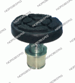 Опора винтовая регулируемая NORDBERG, рабочий ход резьбы 35 мм, посадочный диаметр 50 мм