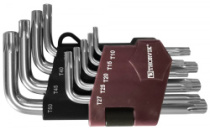 Набор ключей торцевых T-TORX T10H-T50H 9 предметов Thorvik TTKS9S