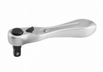 Трещотка KING TONY 276B-0225, 1/4", 88 мм, 60 зубцов, флажковая, для вставок (бит)