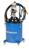NORDBERG установка NO5020 пневматическая для раздачи густой смазки с баком 20 л