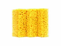 Губка крупнопористая Complex Sponge body, Кузов  - светло-желтого цвета, 3 шт./уп
