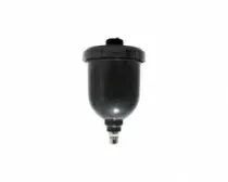 Бачок черный пластиковый Walcom 52014/UV 180 мл, верхний для EGO