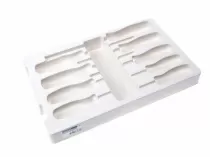 Ложемент для набора отверток 30309PR, PVC KING TONY 843030912H