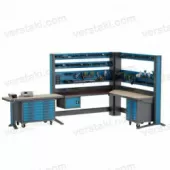 Рабочее место с диэлектрическим покрытием KronVuz Pro WP 2100H1-S2D-000-SD-TB7TBS7