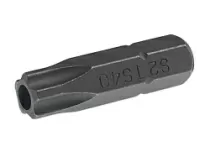 Бита TORX 5-ти гранная с отверстием JTC 1192540 (TS40Hх25 мм, 1/4")