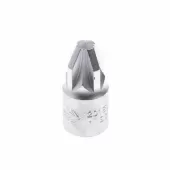 Насадка (бита) торцевая 1/4" Pozidriv №4, L = 25 мм KING TONY 201804X