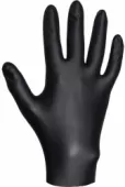 Нитриловые перчатки черного цвета, размер XL, 100 шт