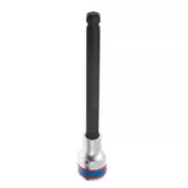Насадка (бита) торцевая 1/2", HEX, 10 мм, L = 140 мм, с шаровым окончанием KING TONY 40D010