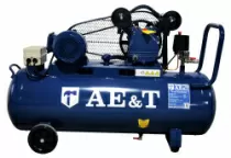 Компрессор поршневой AE&T TK-100-2, ресивер 100 л, производительность 240 л/мин, 380 В