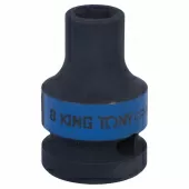 Головка торцевая ударная шестигранная 1/2", 8 мм KING TONY 453508M