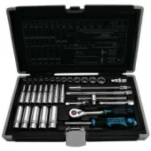 Licota ALK-0101F Набор торцевых головок 1/4" 34пр. 4-14 мм Licota ALK-0101F Набор торцевых головок 1/4" 34пр. 4-14 мм